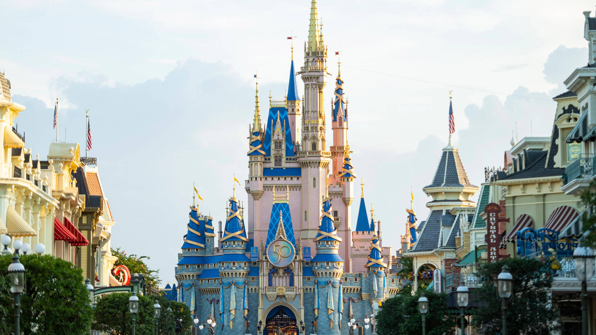 Magical Castle Walt Disney World Desktop
