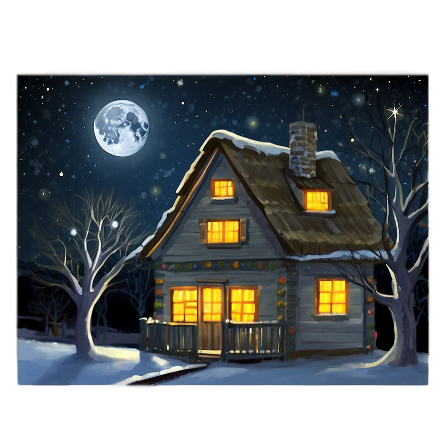 Download Magical December Night Png 84 | Wallpapers.com