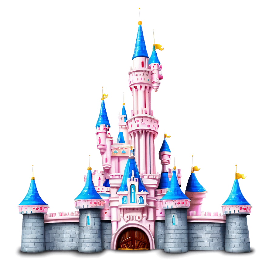 Magical Disney Castle Png Obw PNG