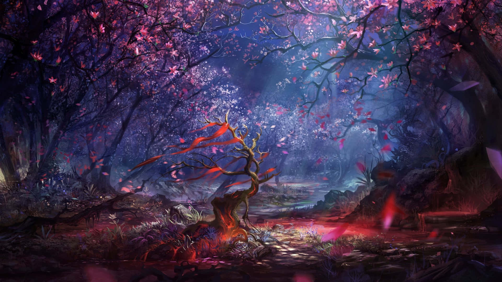 "Discover the hidden beauty of the Magical Forest"