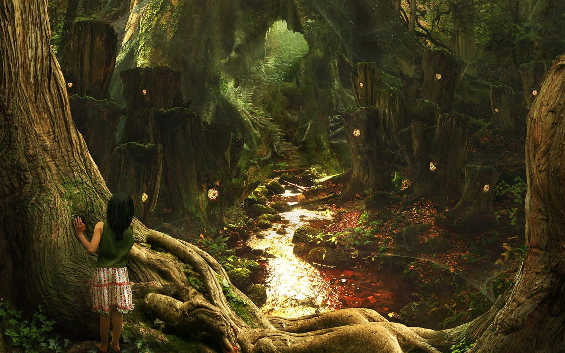 "Explore the mysteries of a Magical Forest"