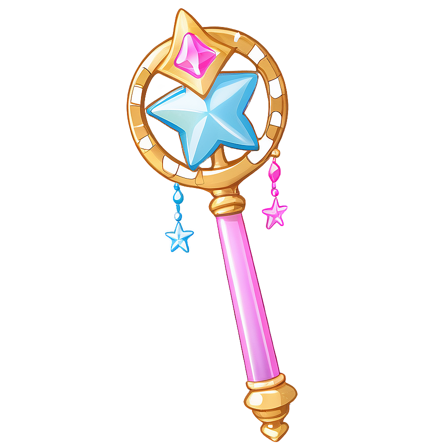 Magical Girl Star Wand Png 42 PNG