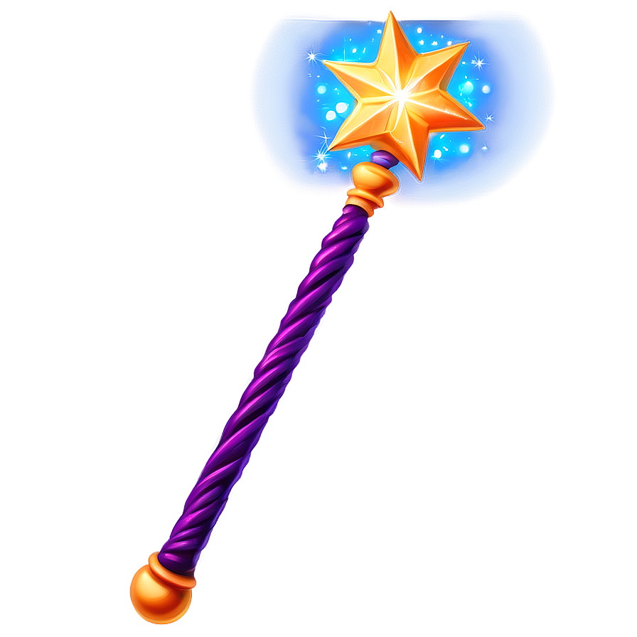 Magical Glow Wand Png 05252024 PNG