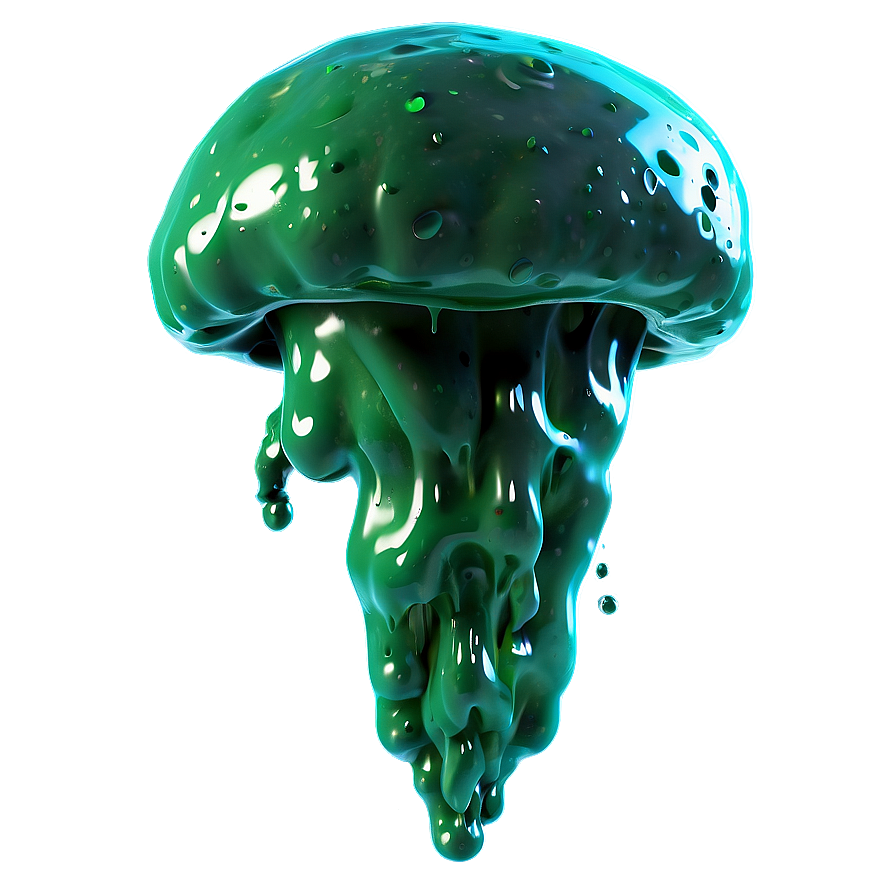 Magical Green Slime Png Ruk PNG