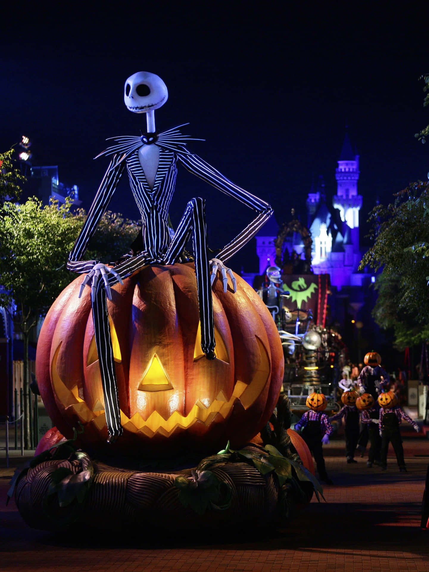 Magical Halloween Night At The Disney Castle
