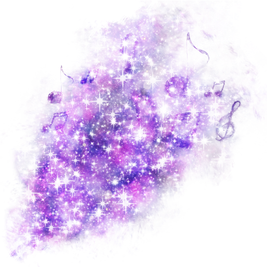 Magical Purple Stardust Texture PNG