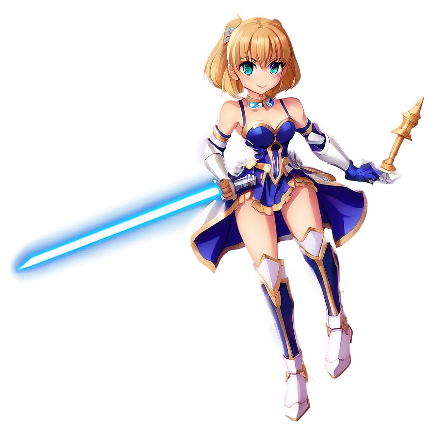 Magical Saber Heroine Png 84 PNG