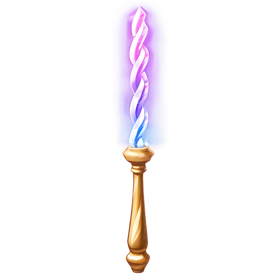 Magical Shining Wand Png 06252024 PNG