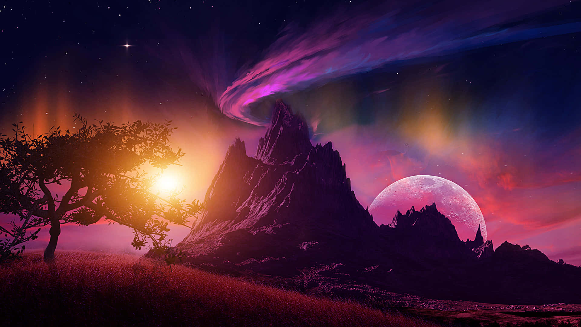 Magical Themed Background Image Background