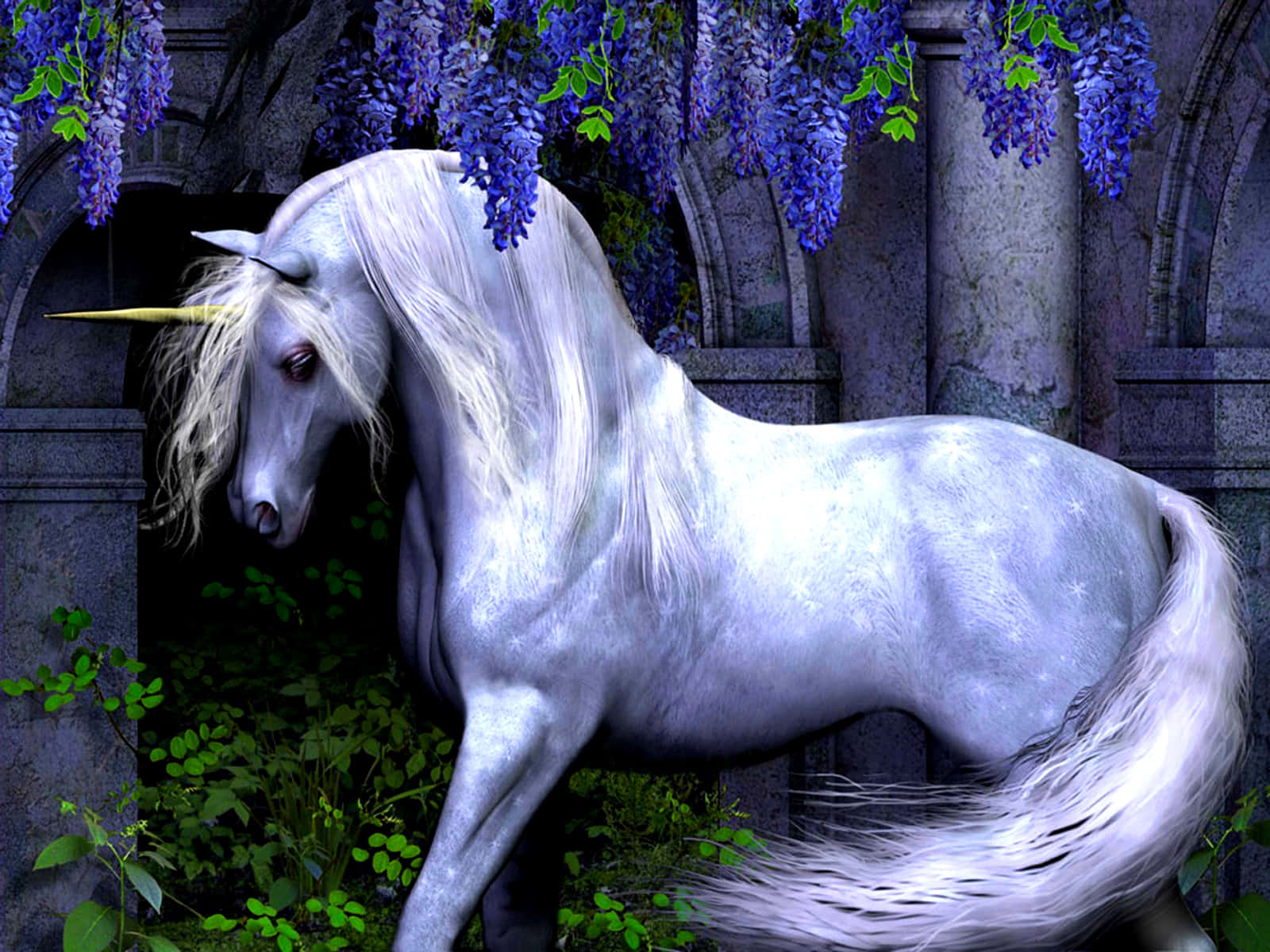 Magical Unicorn 1600 X 1200 Wallpaper