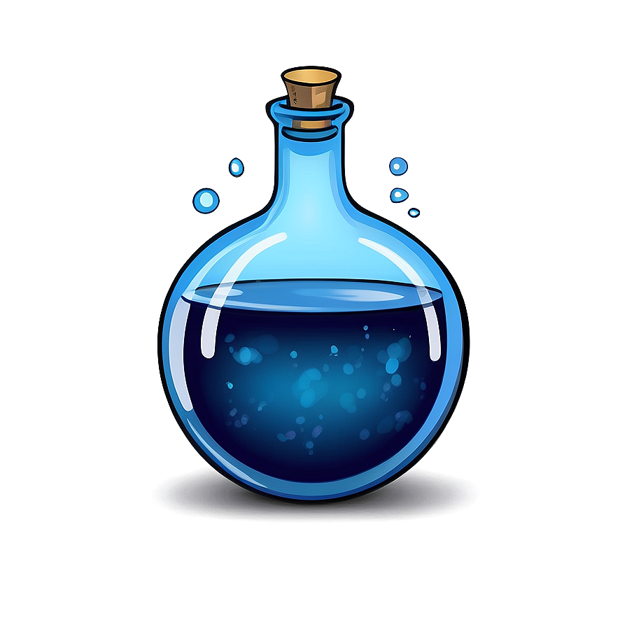 Magical Water Potion Cartoon Png 42 PNG