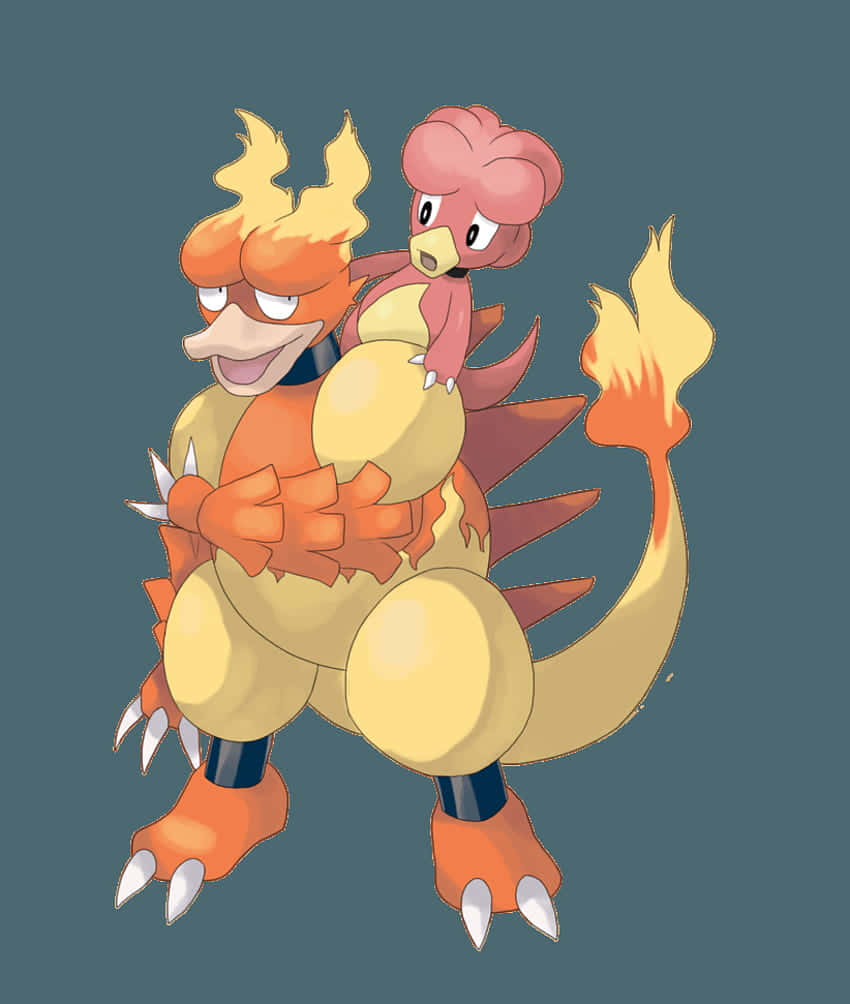 Magmar Pokemon Illustration Wallpaper