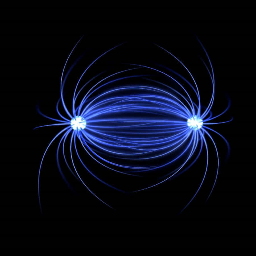 Electrifying Magnetic Field Wallpaper