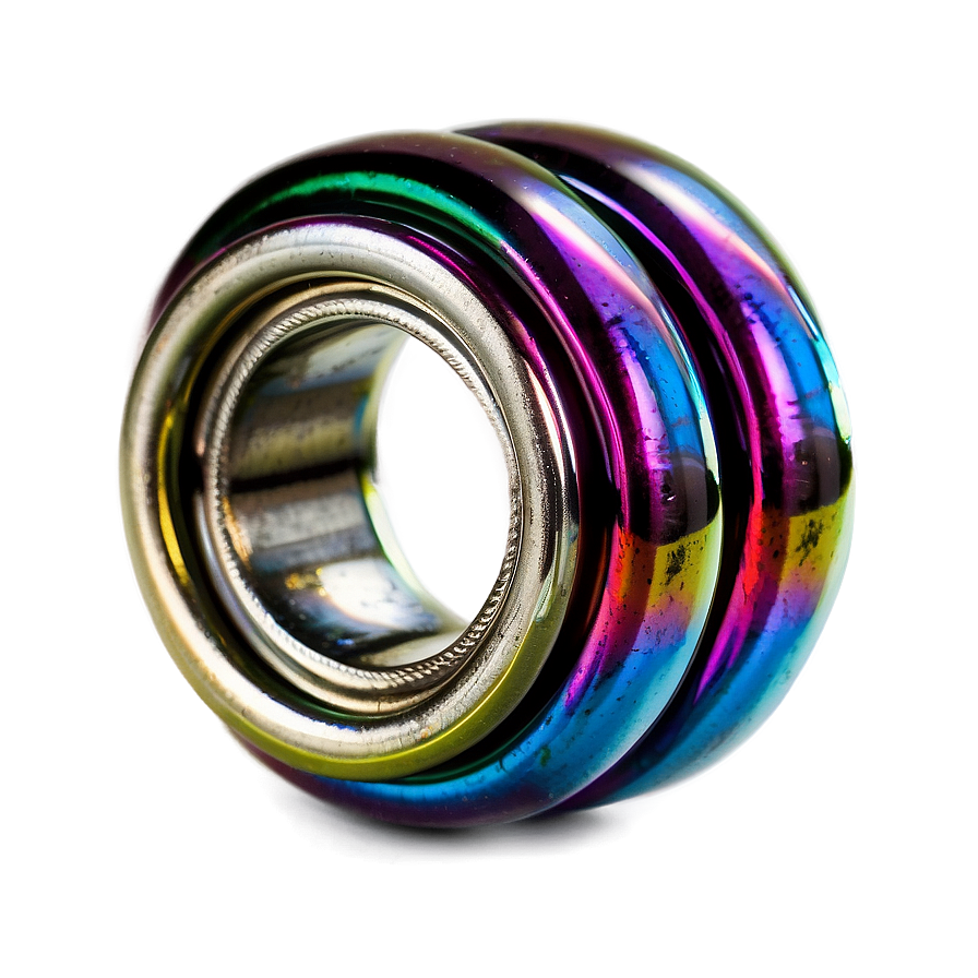 Magnetic Rings Fidget Toy Png 06242024 PNG