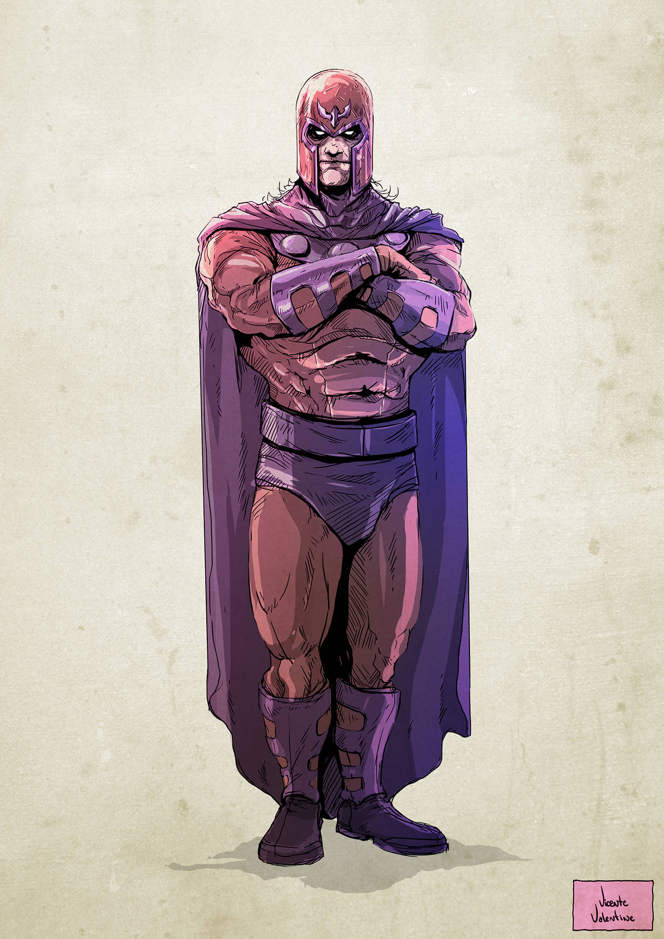 Magneto Crossed Arms Wallpaper