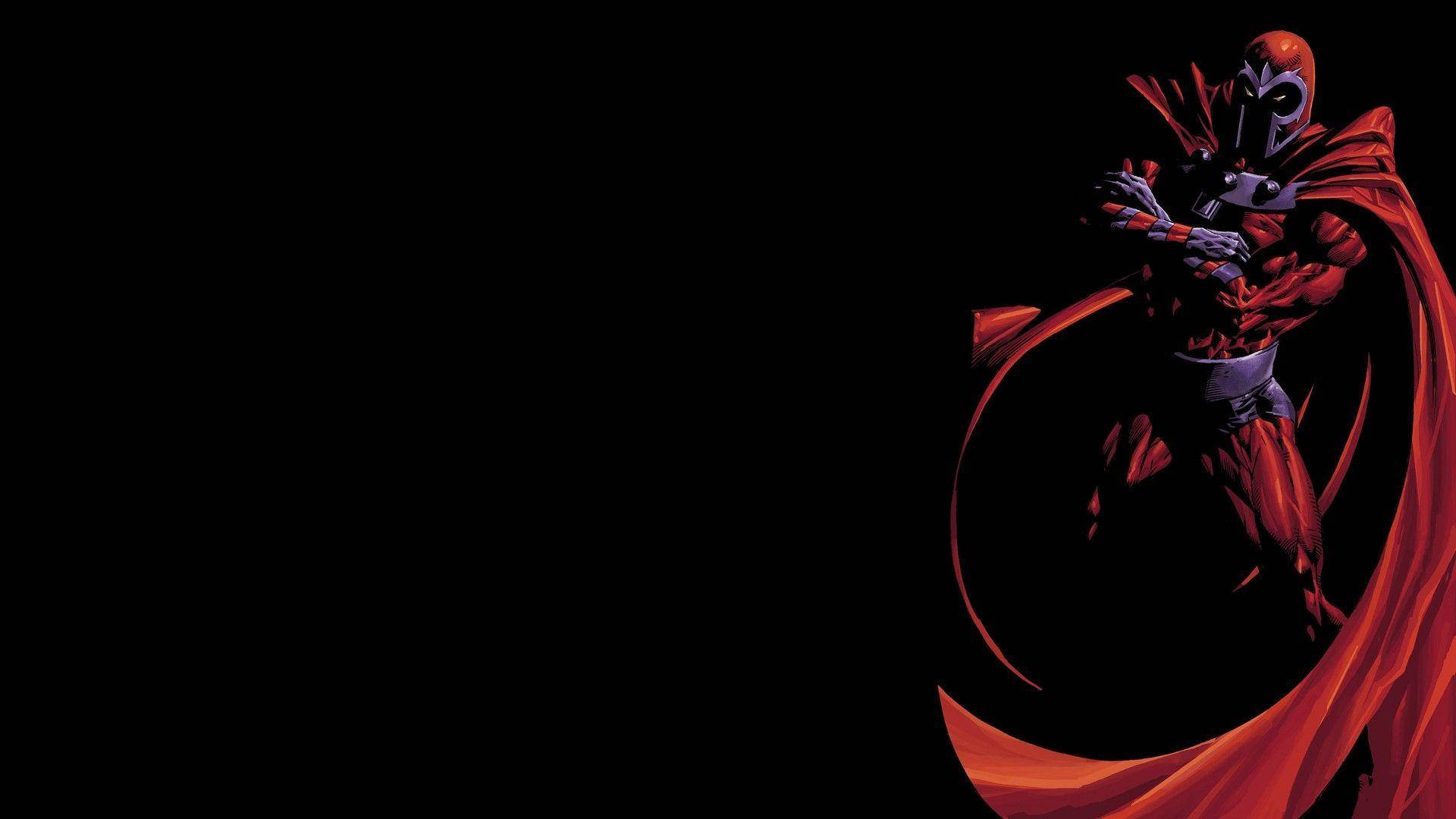 Magneto in Long Cape - Marvel Comics Character Wallpaper
