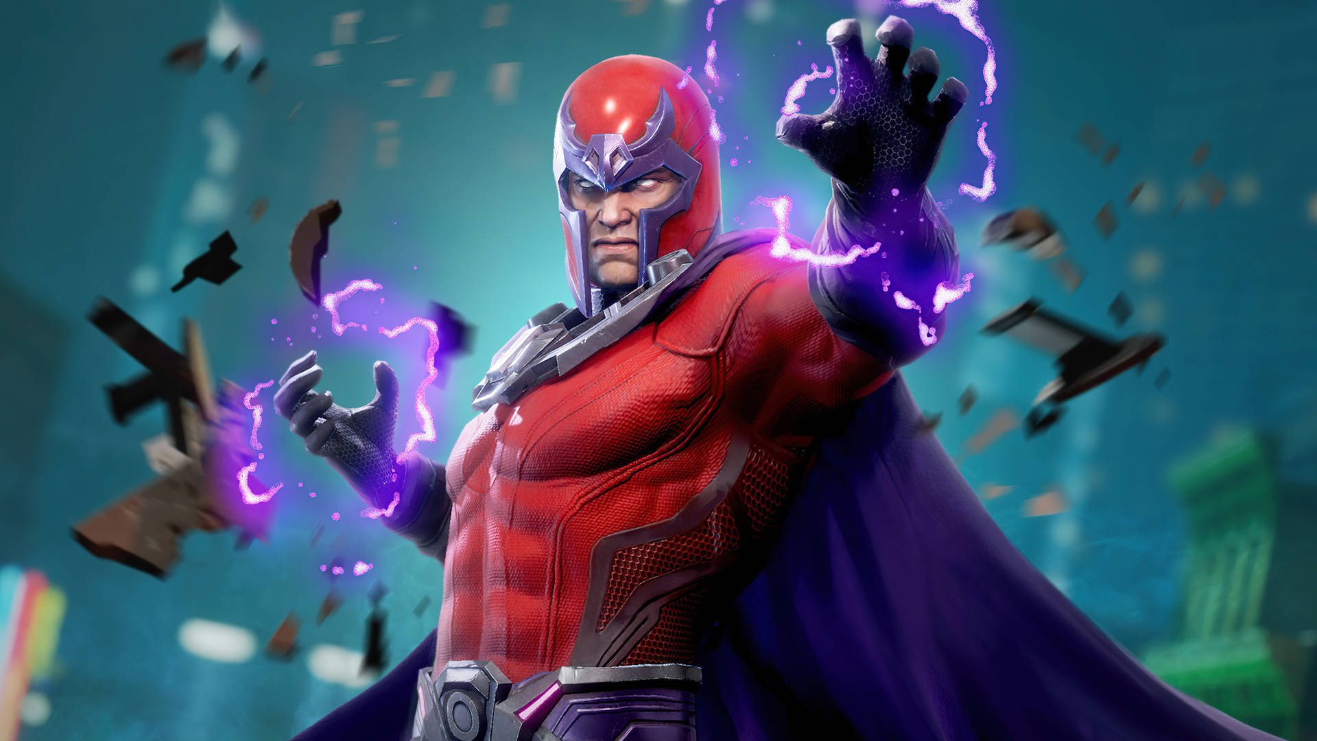 Magneto Purple Power Wallpaper