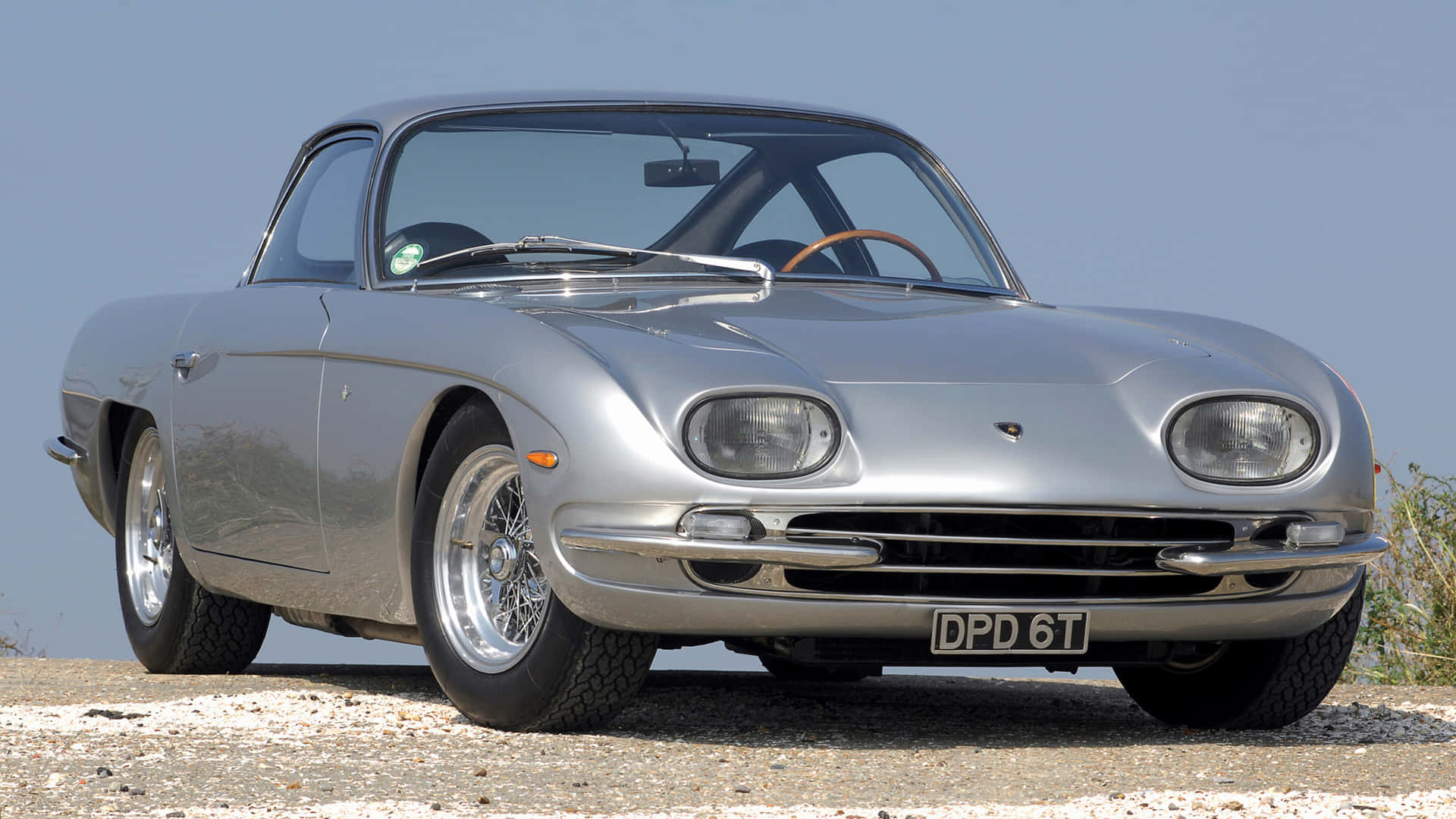 Magnificence On Wheels - Lamborghini 350 Gt Wallpaper