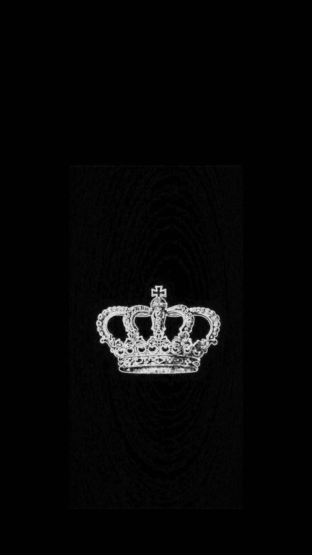 Magnificent Black King Crown Wallpaper