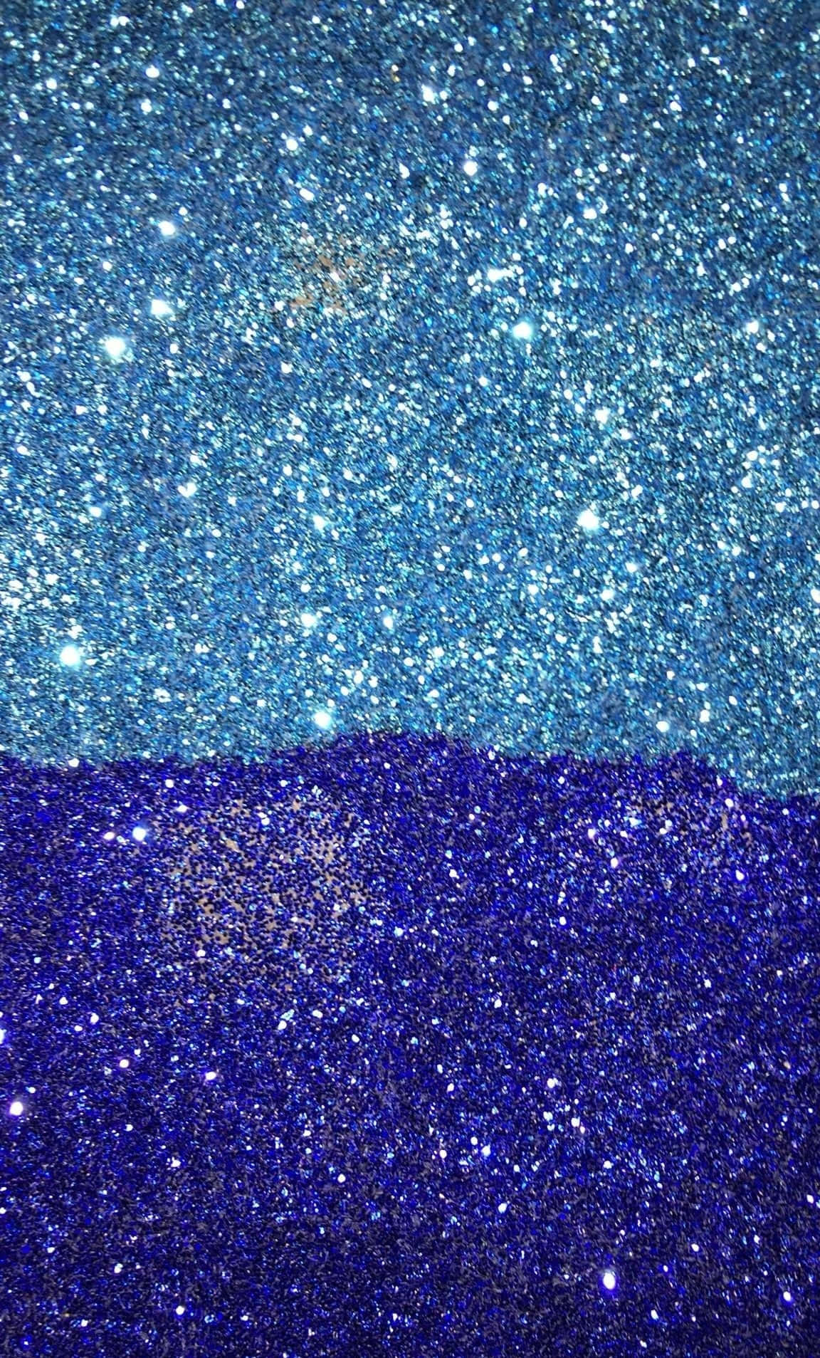 Magnificent Blue Glitter Background