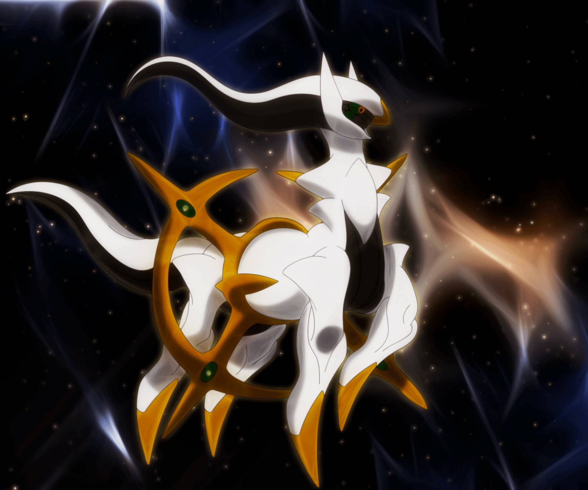 Set Foot Inside The Magnificent World Of Arceus Wallpaper