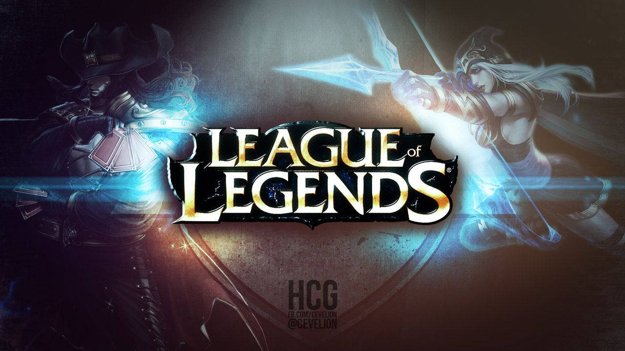 Magnificent League Of Legends Logo Wallpaper