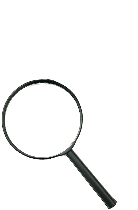 Magnifying Glass Detective Tool PNG