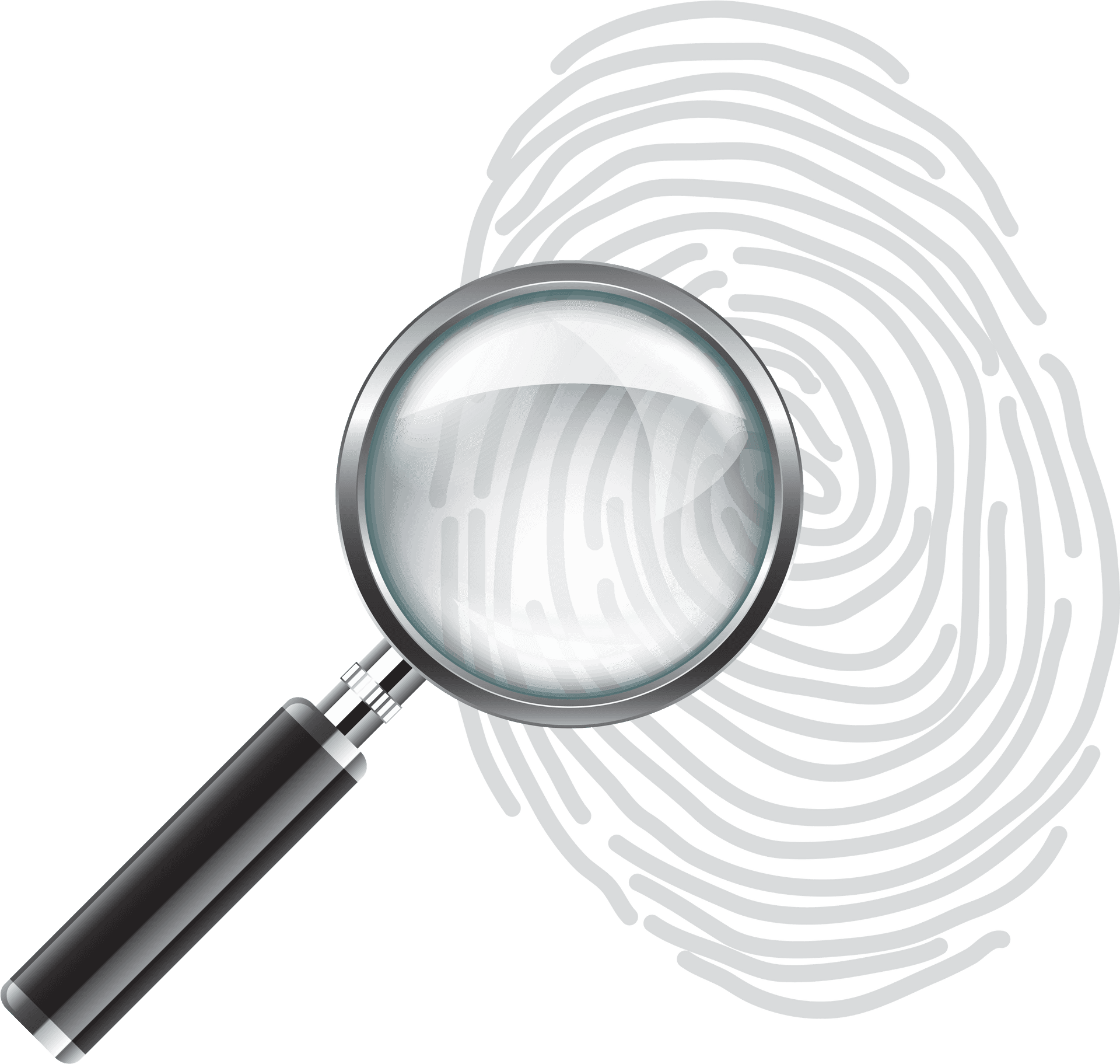 Download Magnifying Glass Fingerprint Analysis | Wallpapers.com