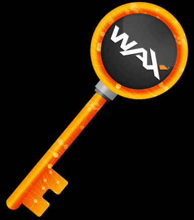Magnifying Glass Key Design PNG