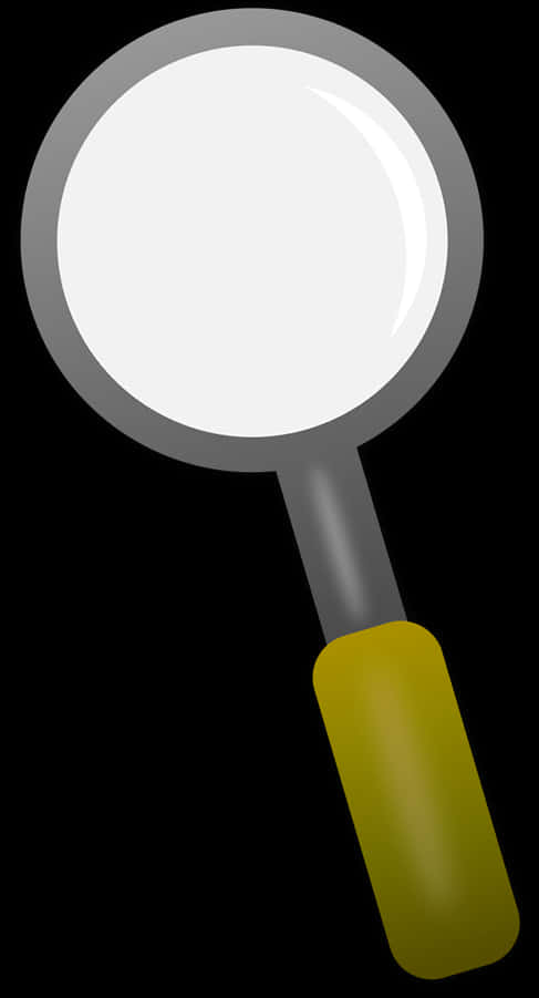 Magnifying Glass Vector Illustration PNG