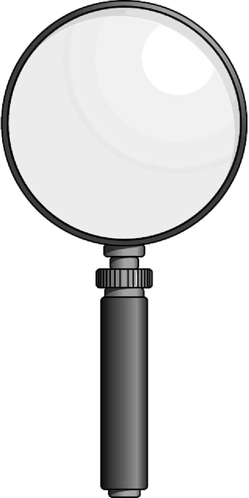 Magnifying Glass Vector Illustration PNG