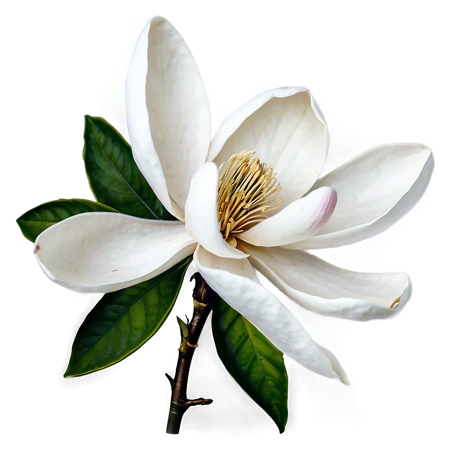 Magnolia Botanical Print Png 29 PNG