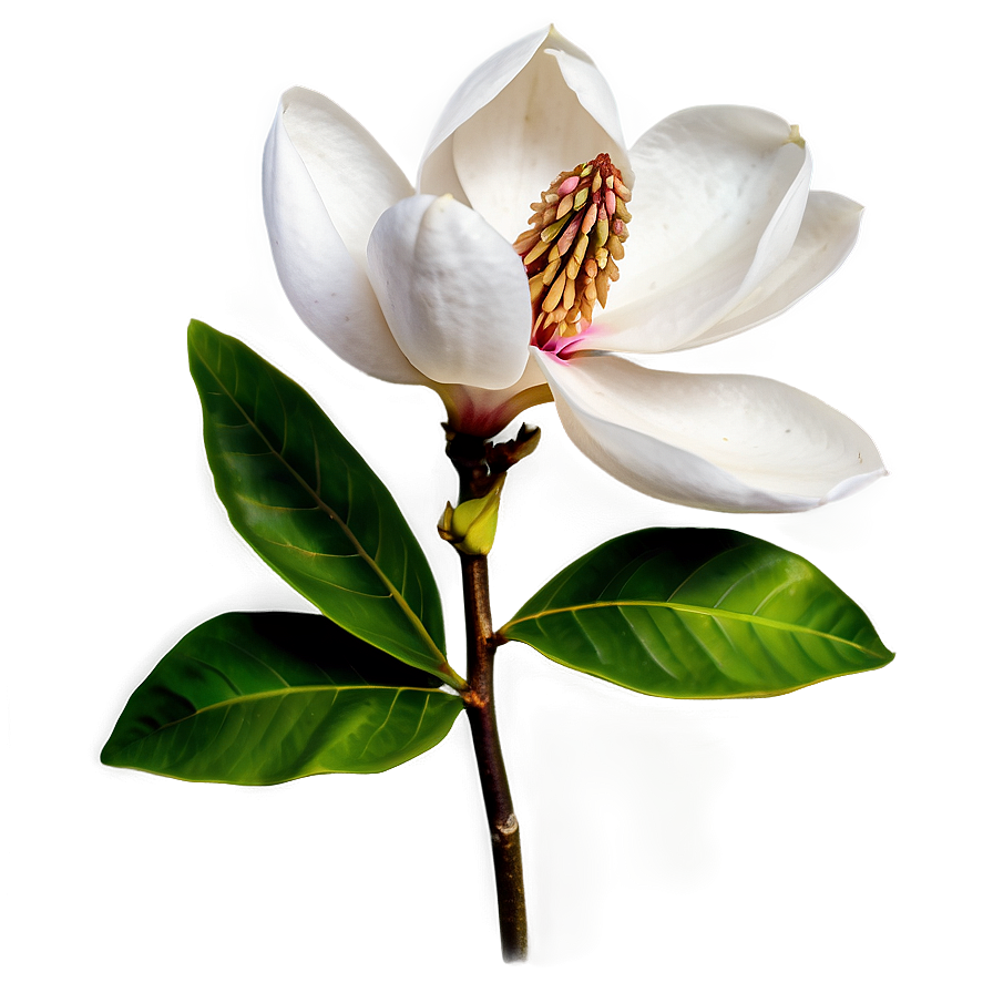 Magnolia Flower Close-up Png 35 PNG