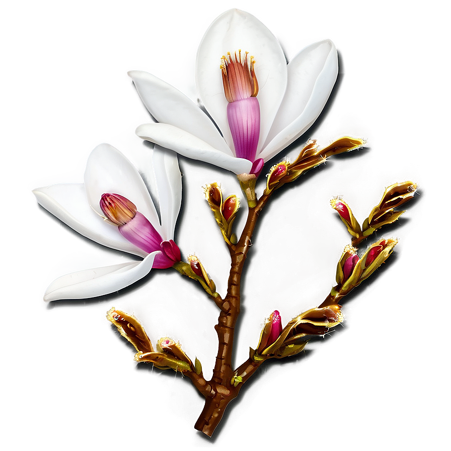 Magnolia Flower D PNG