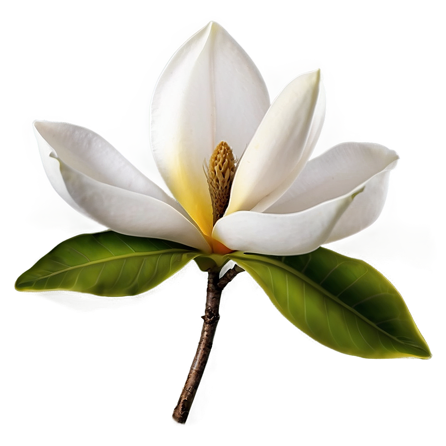 Magnolia Flower Decoration Png Veo74 PNG