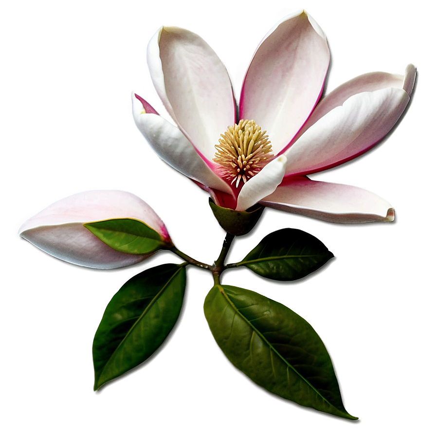 Magnolia Flower Emblem Png 75 PNG