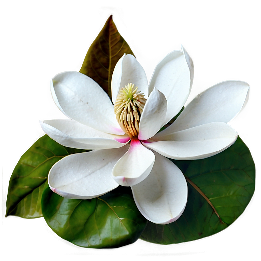 Magnolia Flower Garden Png Lrn PNG