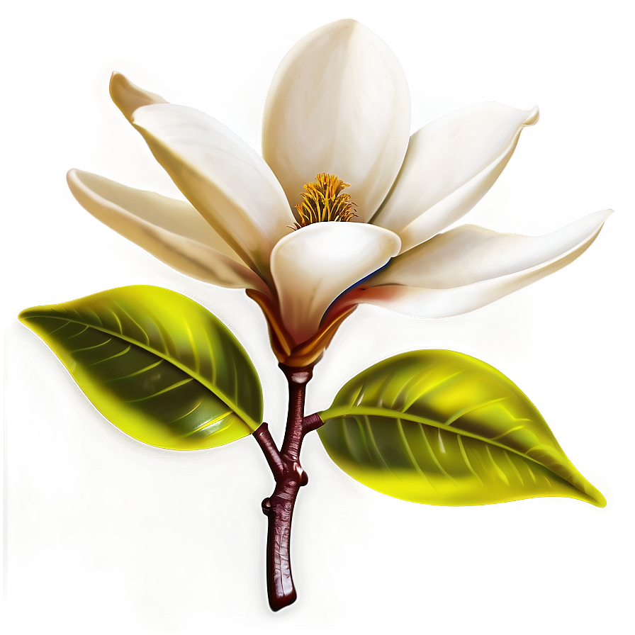 Magnolia Flower Icon Png 06252024 PNG