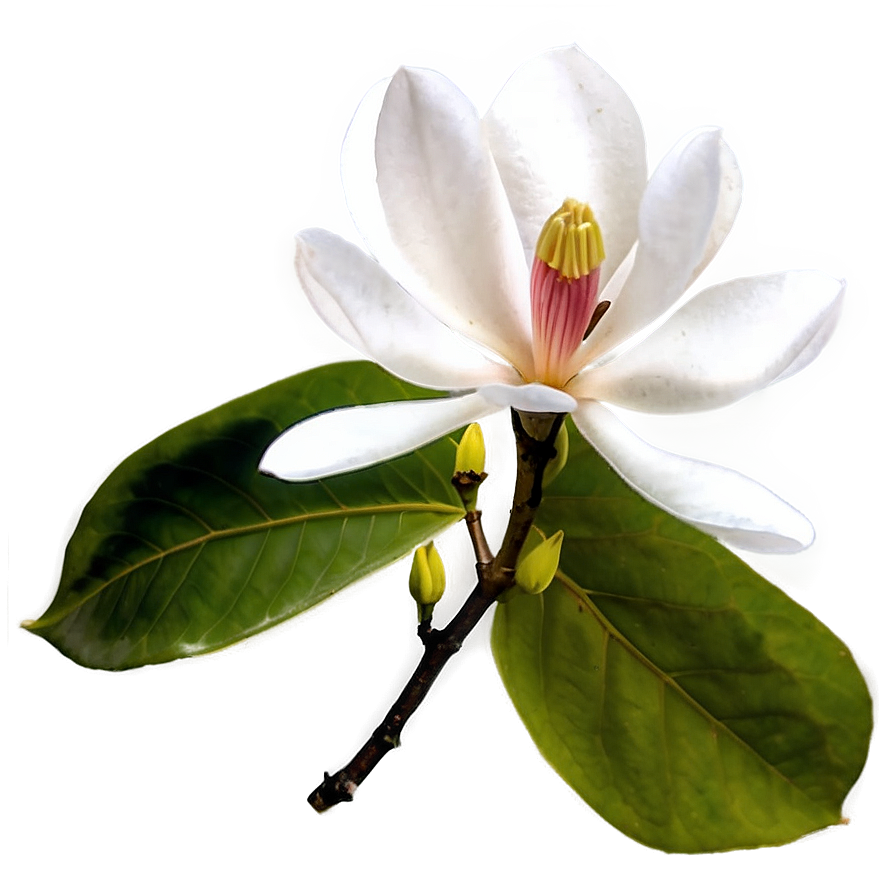 Magnolia Flower In Bloom Png Cts75 PNG