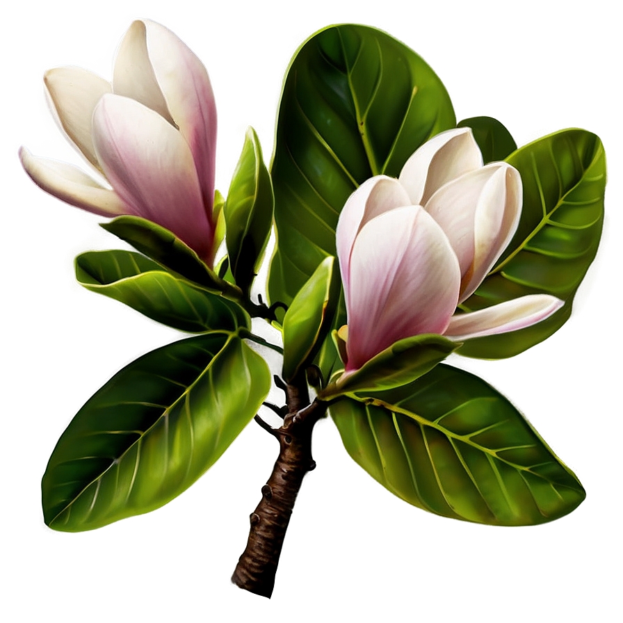 Magnolia Flower Landscape Png 81 PNG