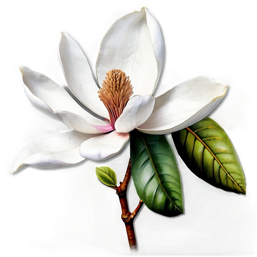 Magnolia Flower Wallpaper Png Vfd33 PNG