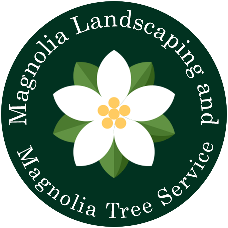 Magnolia Landscaping Tree Service Logo PNG