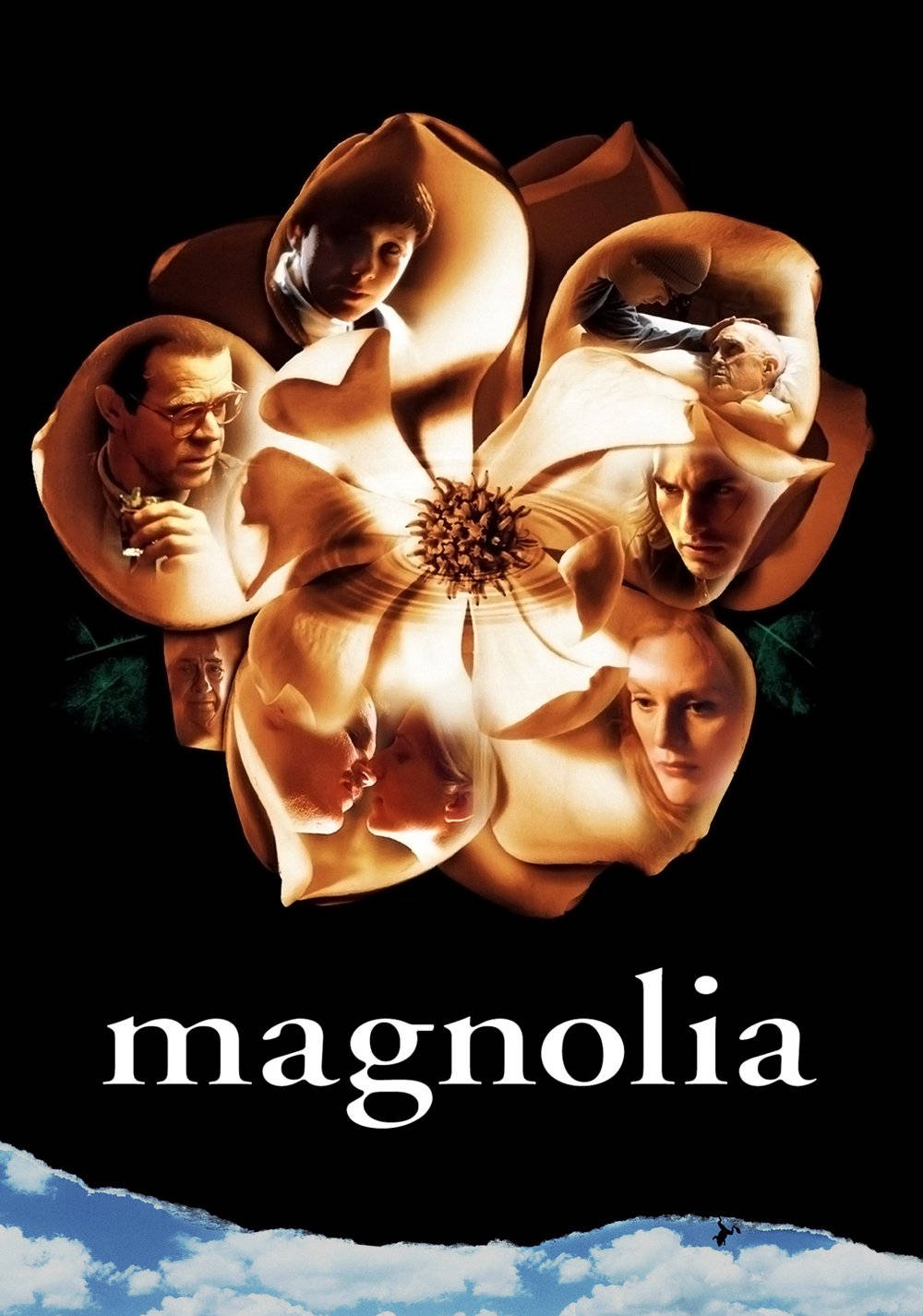 Magnolia Movie Characters In Flower Petals Wallpaper