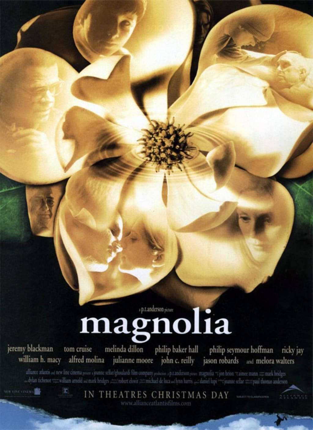 Magnolia Movie With Casts Poster Wallpaper