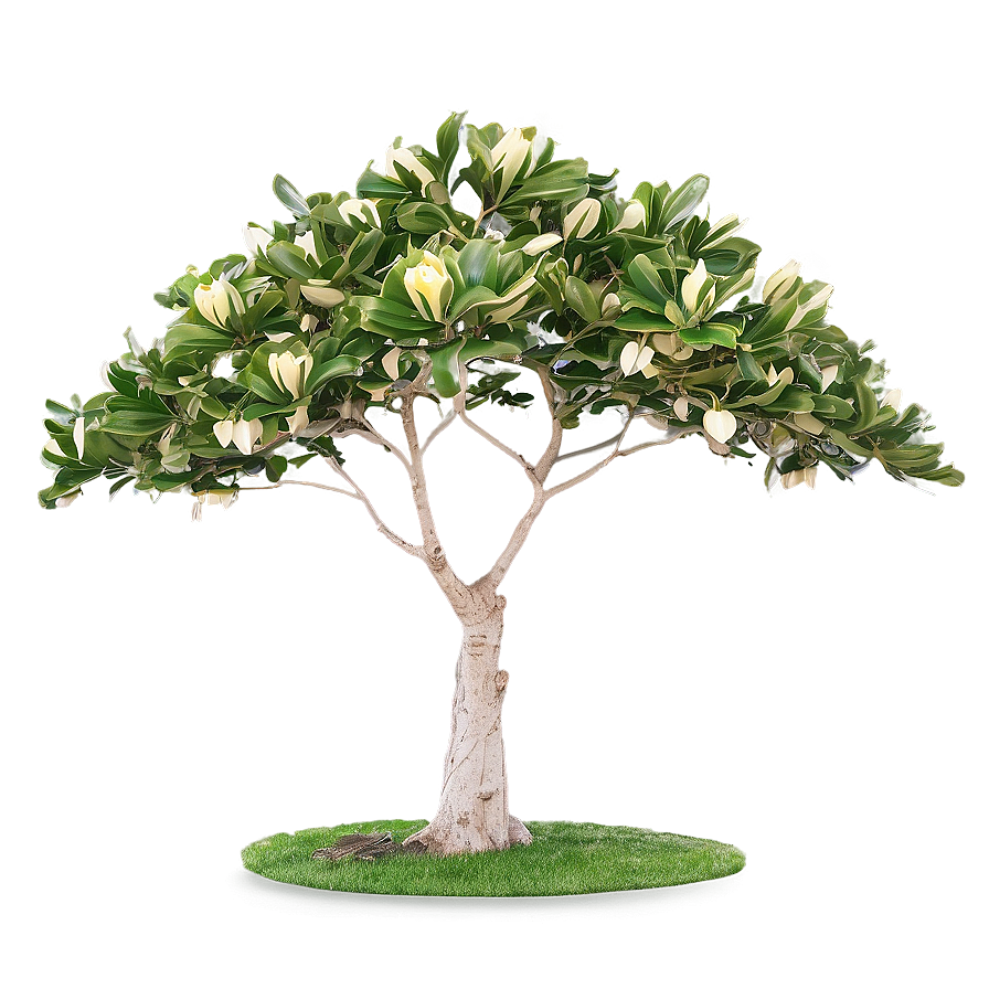 Magnolia Tree Canopy Shade Png 06212024 PNG