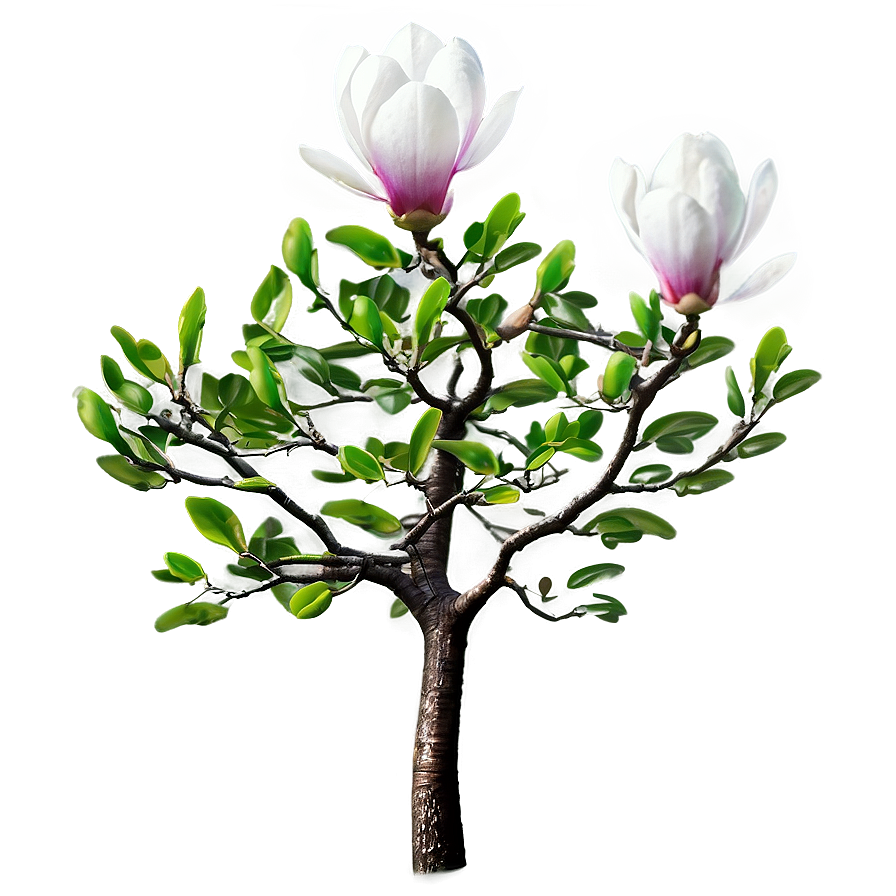 Magnolia Tree In Bloom Png Bfx97 PNG