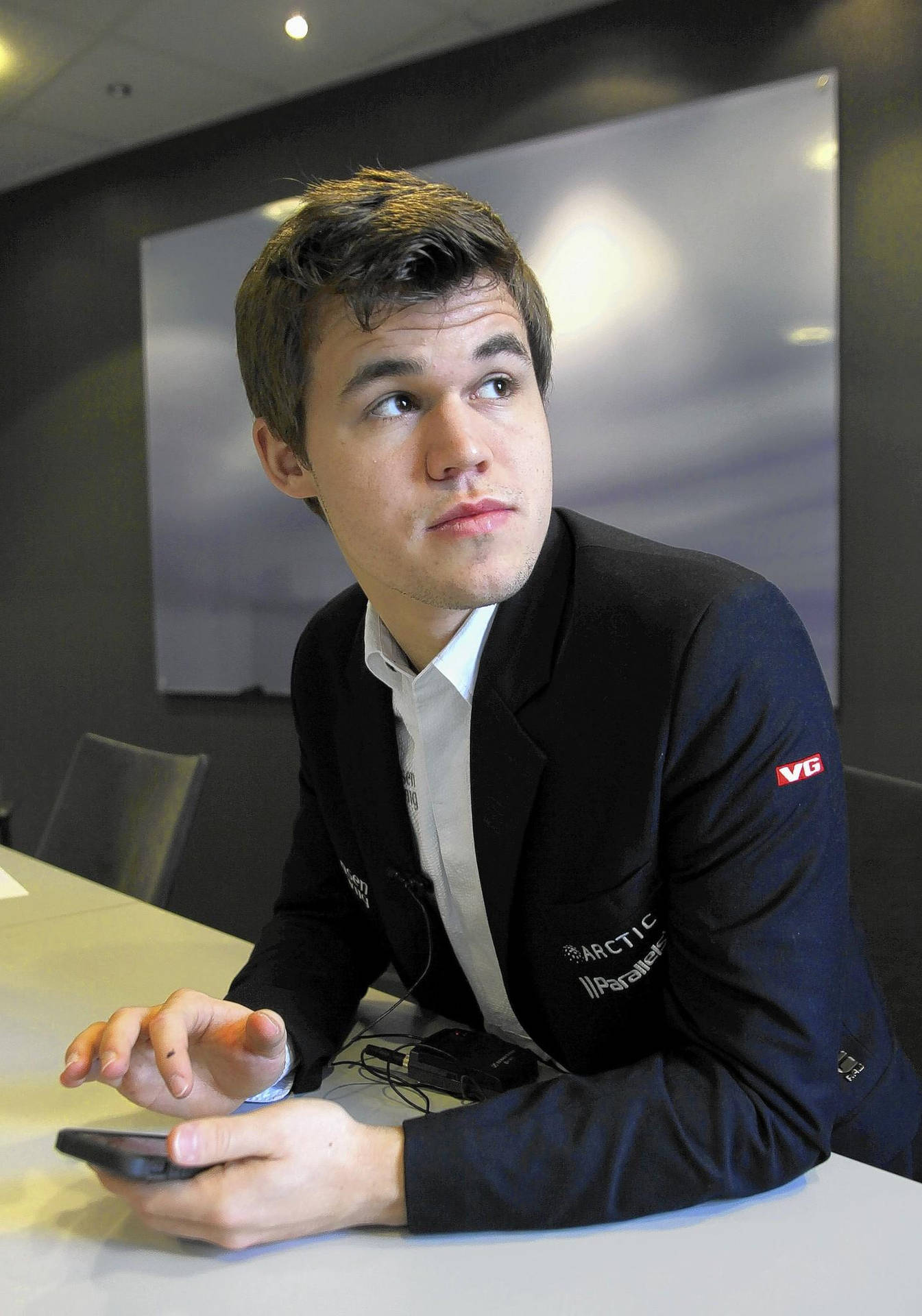 Smartphone Magnus Carlsen Sfondo