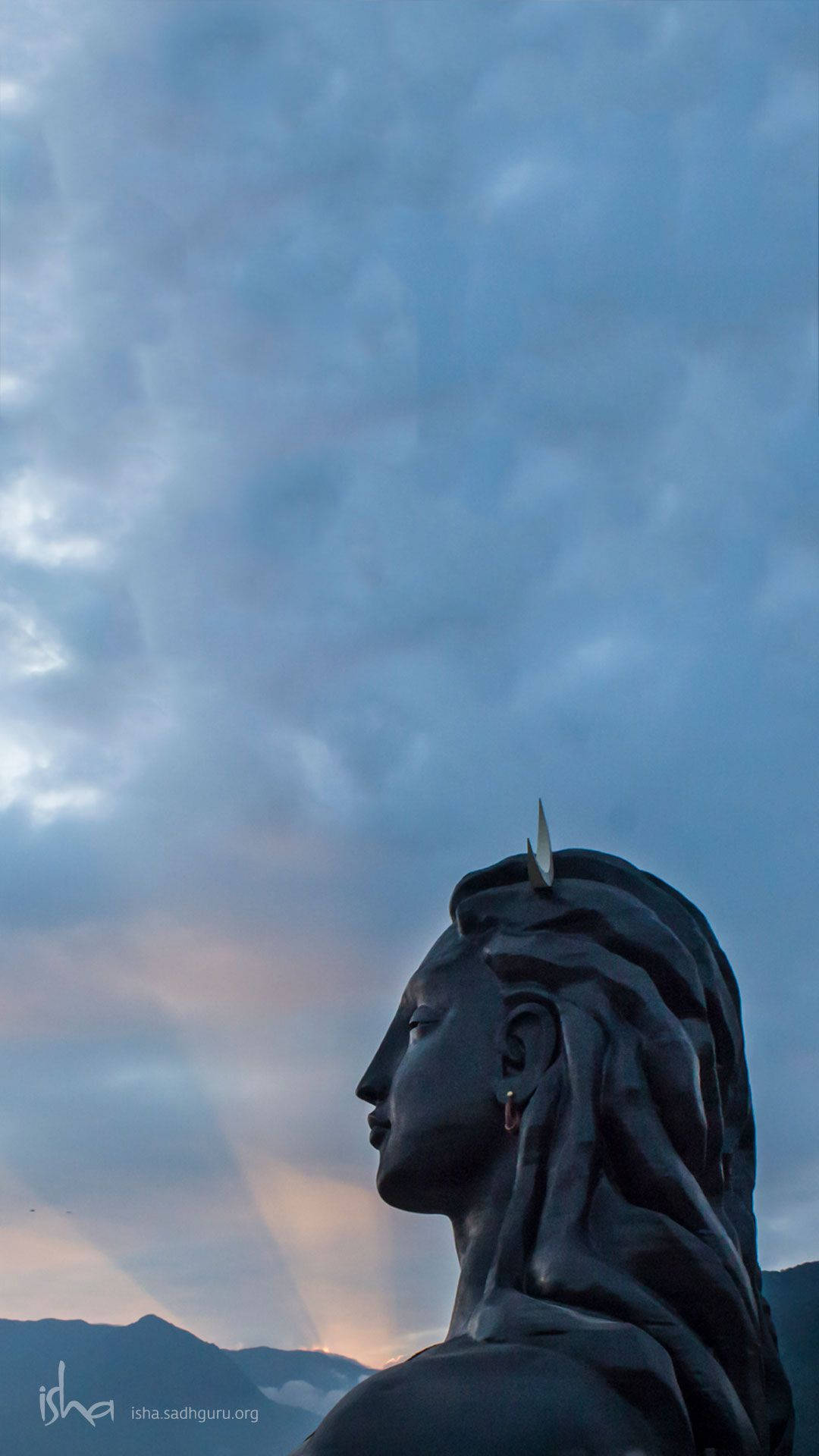Maha Shivaratri Head Mobile Background
