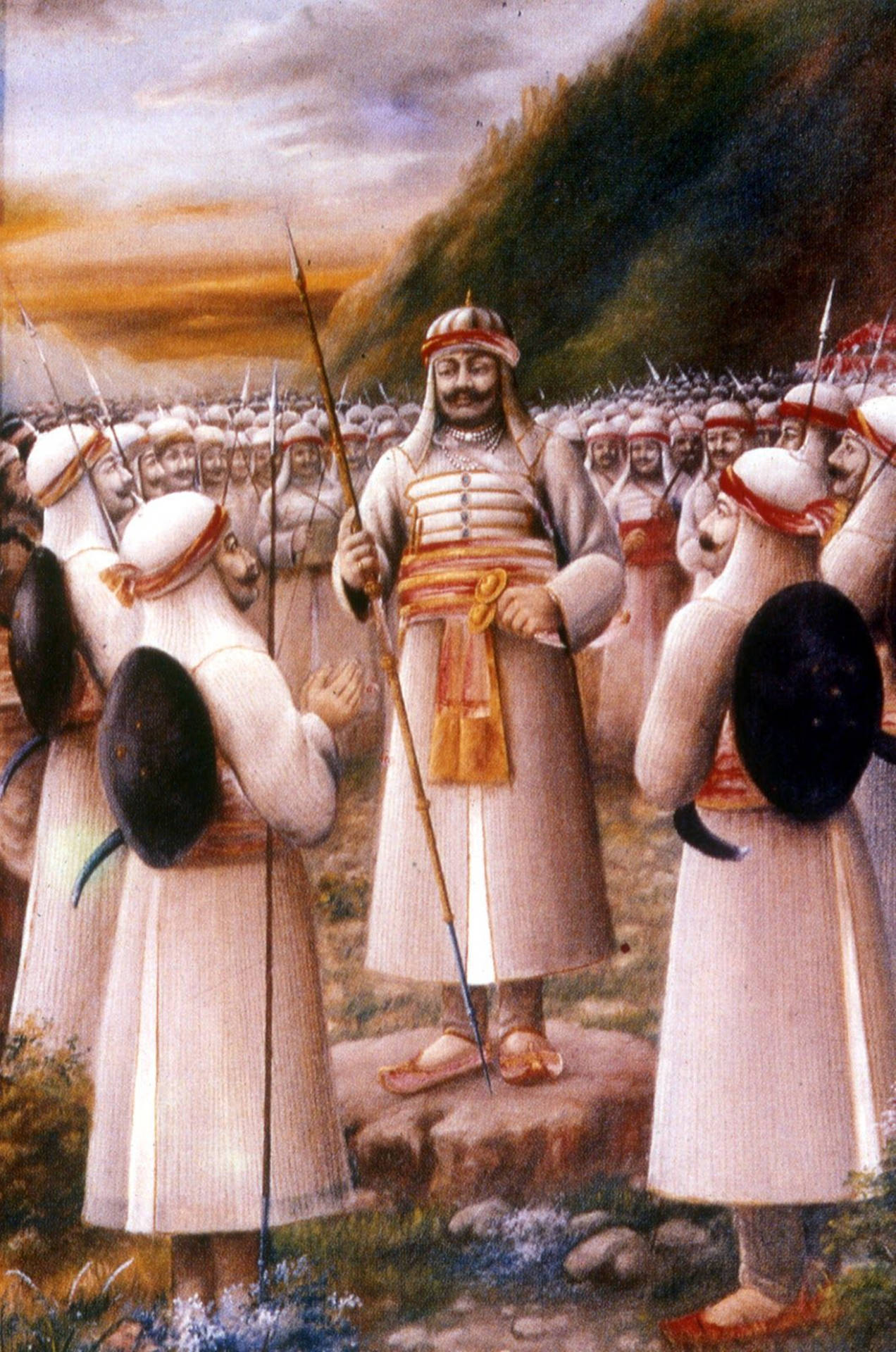 Maharanapratap Körniges Gemälde In 4k Wallpaper