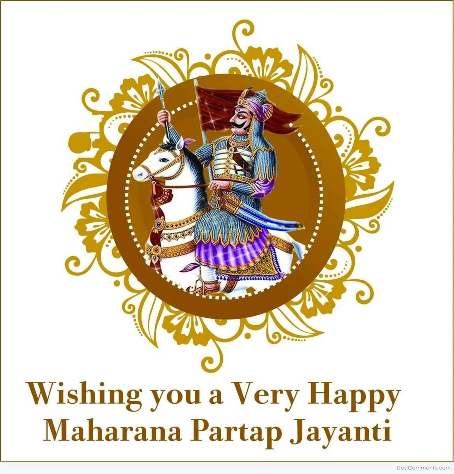 Maharana Pratap Jayanti En 4k Fondo de pantalla